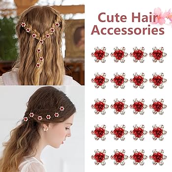 rose tiny hair barrette set ローズバレッタ the virgins/rose tiny hair barrette set - メルカリ
